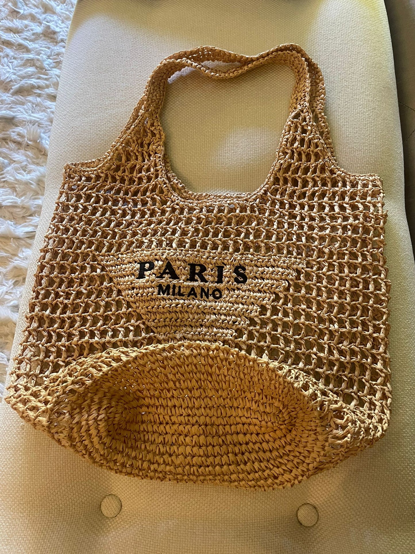 Woven Beach Tote