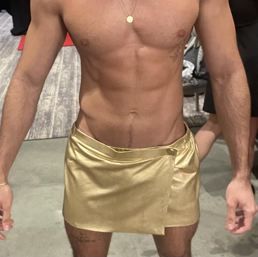 Men’s Gold Wrapper