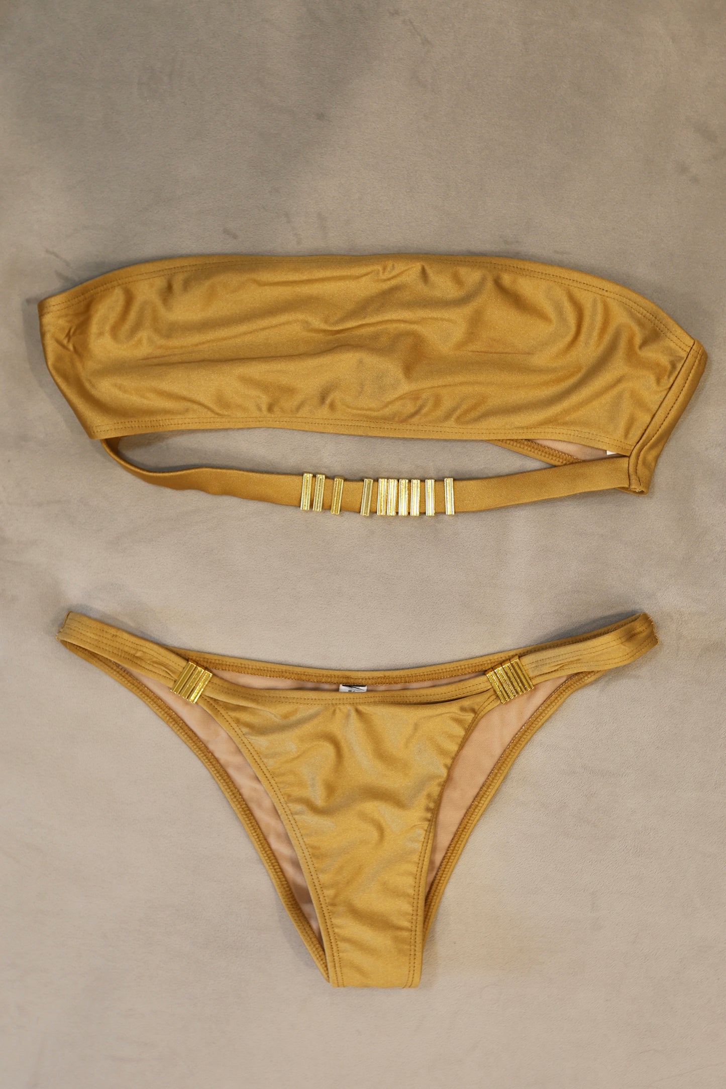 VENDALA strapless bikini set