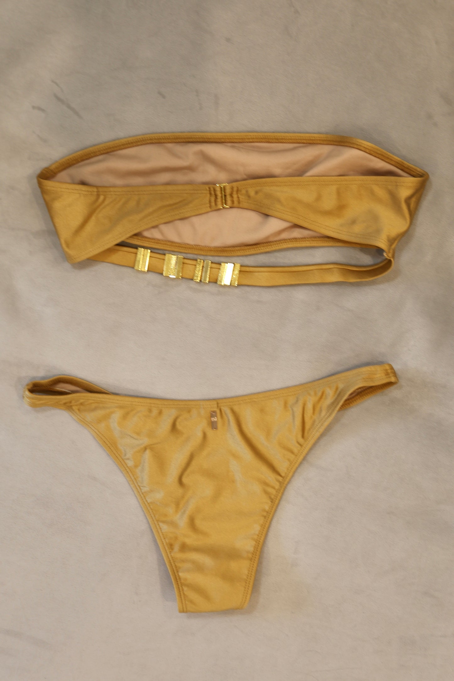 VENDALA strapless bikini set